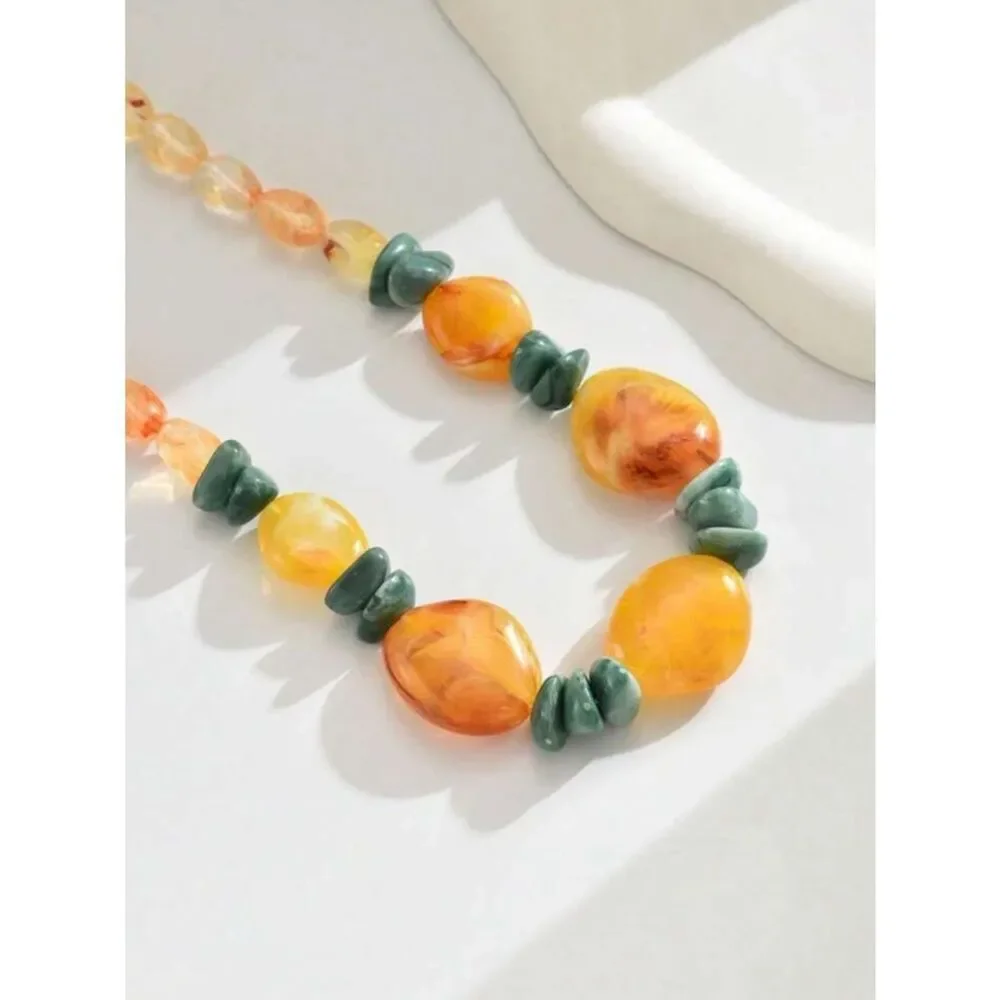 Anthropologie striking amber